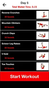 Abs Workout - 30 Day Ab Challe screenshot 9