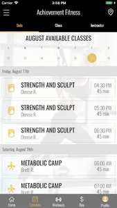Achievement Fitness screenshot 3