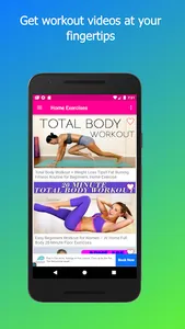 Home Workout Guide for Women;  screenshot 3