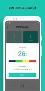 BMI Calculator - Ideal Weight screenshot 3