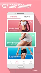 SheFit: Workout for Women screenshot 1