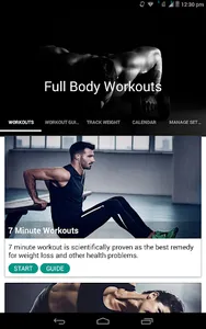 FitMe: 7 Minutes Home Workouts screenshot 13