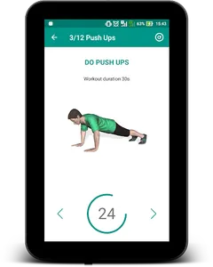 FitMe: 7 Minutes Home Workouts screenshot 8