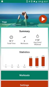 Stretch & Yoga Workouts screenshot 14