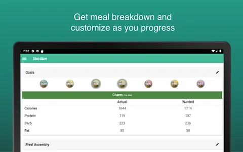 Fitness Meal Planner screenshot 19