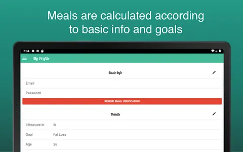 Fitness Meal Planner screenshot 20