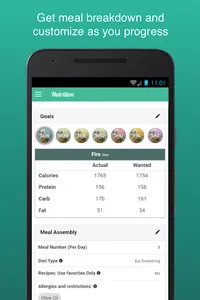 Fitness Meal Planner screenshot 5