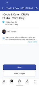 CRUfit screenshot 2