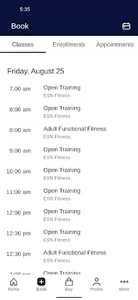 ESNFitness screenshot 1