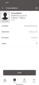 Hebe Beauty Bar screenshot 2