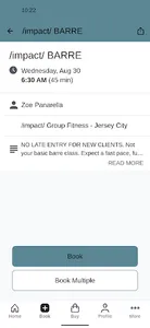 /impact/ Group Fitness screenshot 2