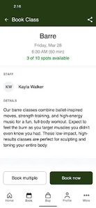 Thrive Fitness Studios screenshot 2