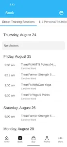 TransFit screenshot 1