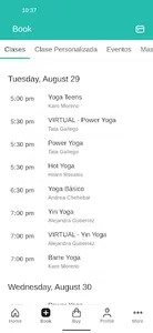 108 Yoga Colombia screenshot 1