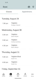 Yoglates Perkins screenshot 1