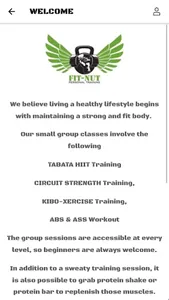 FIT NUT screenshot 2