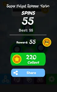 Super Fidget Spinner Turbo screenshot 3