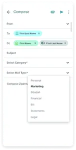 Zipinmail screenshot 12