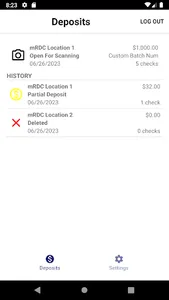 Mobile Remote Deposit Complete screenshot 1