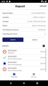 Mobile Remote Deposit Complete screenshot 2