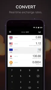 Currency + Crypto Converter screenshot 0