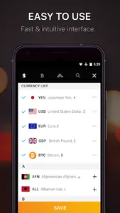 Currency + Crypto Converter screenshot 1