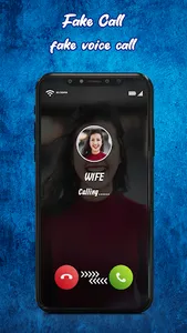 Video Fake Ai calling screenshot 1