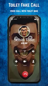 Toilet fake voice video call screenshot 3