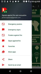 Emergency and fire signs screenshot 2