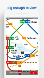SINGAPORE METRO MRT MAP screenshot 5