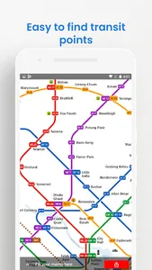 SINGAPORE METRO MRT MAP screenshot 7