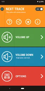 Next Track: Volume button skip screenshot 4