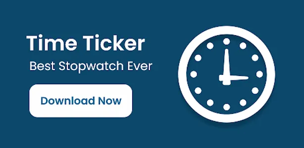 Time Ticker - Stopwatch screenshot 3