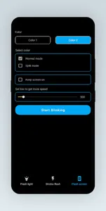 Flash light front & rear screenshot 3