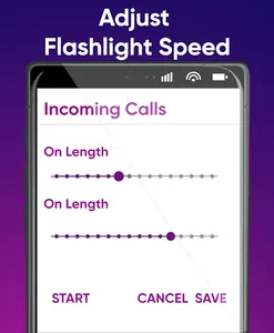 Flashlight on Call & SMS Flash screenshot 20