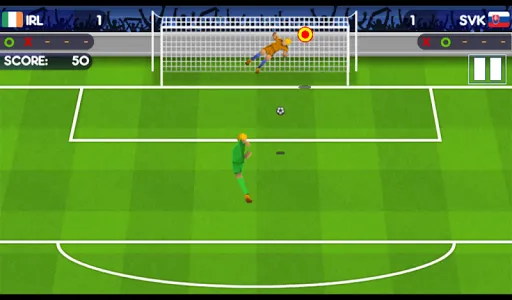 Penalty Shootout EURO football screenshot 0