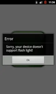 Flashlight screenshot 0