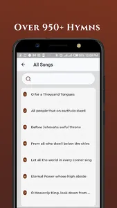 Methodist Hymns (Offline) screenshot 2