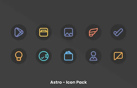 Astro - Icon Pack screenshot 10