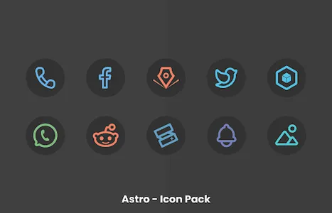 Astro - Icon Pack screenshot 12