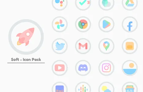 Soft - Icon Pack screenshot 3