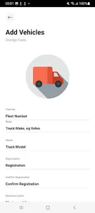 Orange Fuels - Fleet Manager screenshot 2
