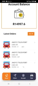 Orange Fuels - Fleet Manager screenshot 3