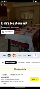 Bali's Restaurant screenshot 1