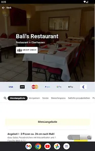 Bali's Restaurant screenshot 8