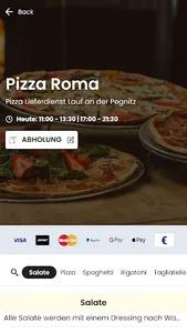 Pizza Roma Lauf an der Pegnitz screenshot 2