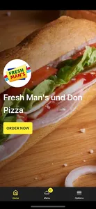 Fresh Man's und Don Pizza screenshot 0