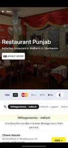 Punjab Restaurant Weilheim screenshot 1