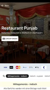 Punjab Restaurant Weilheim screenshot 6