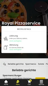 Royal Pizzaservice screenshot 2